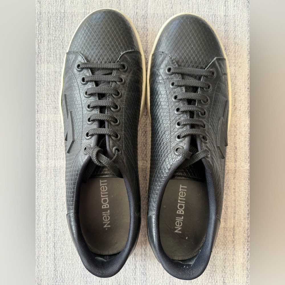 Neil Barrett black sneakers 11